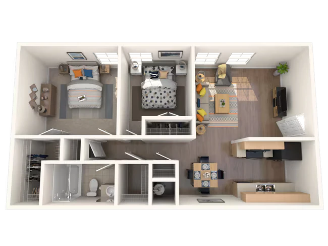 Unit 4703 4703 floor plan